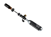 Topeak Tubi Master X Tubeless-Reparaturset - inkl. CO2 Kartusche, Montage mit Klettverschluss