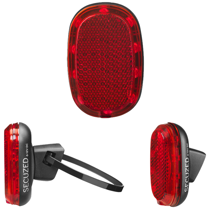 Busch & Müller Rücklicht E-Bike, SECUZED, DC 6-15V