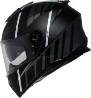 IXS Integralhelm iXS217 2.0 matt schwarz-weiss XS