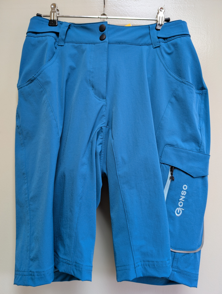 Gonso Damen-Shorts Garni Mosaic blue 40