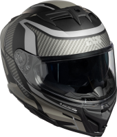 IXS Integralhelm iXS912 SV 2.0 Blade matt schwarz-silber 2XL