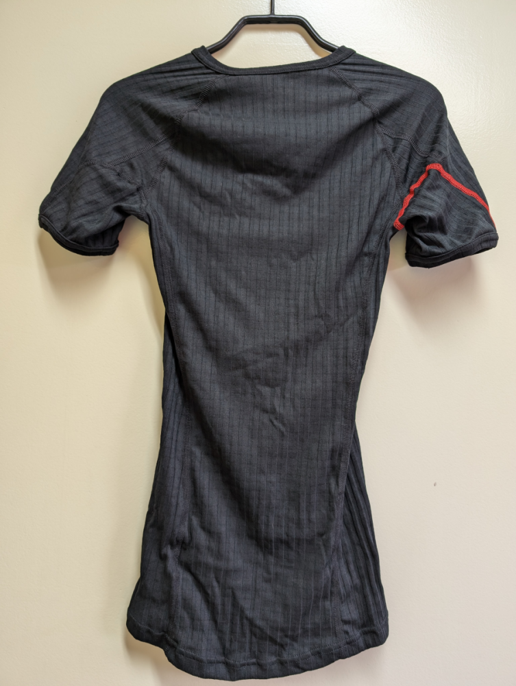 Craft Funktions-Shirt black/lava 38/40/M