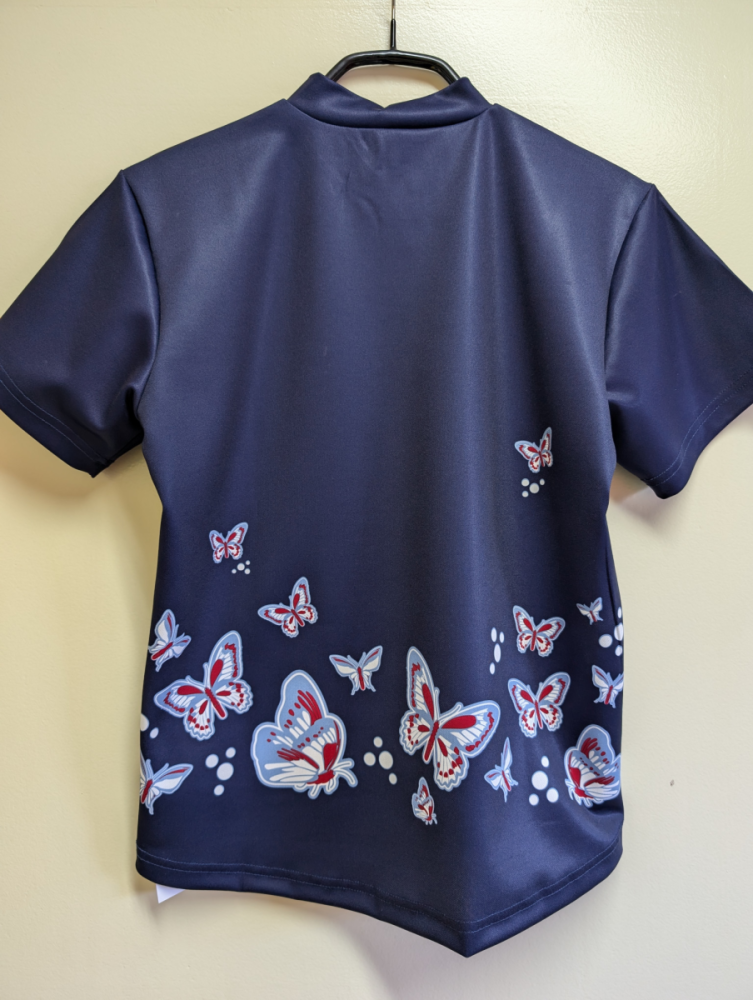 Scott Shirt Girl's Navy 140/M