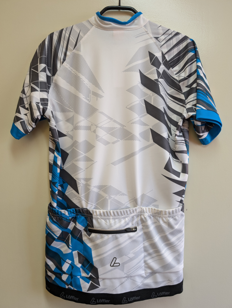Löffler HR.Bike-Trikot Cross weiss-royal 50/M