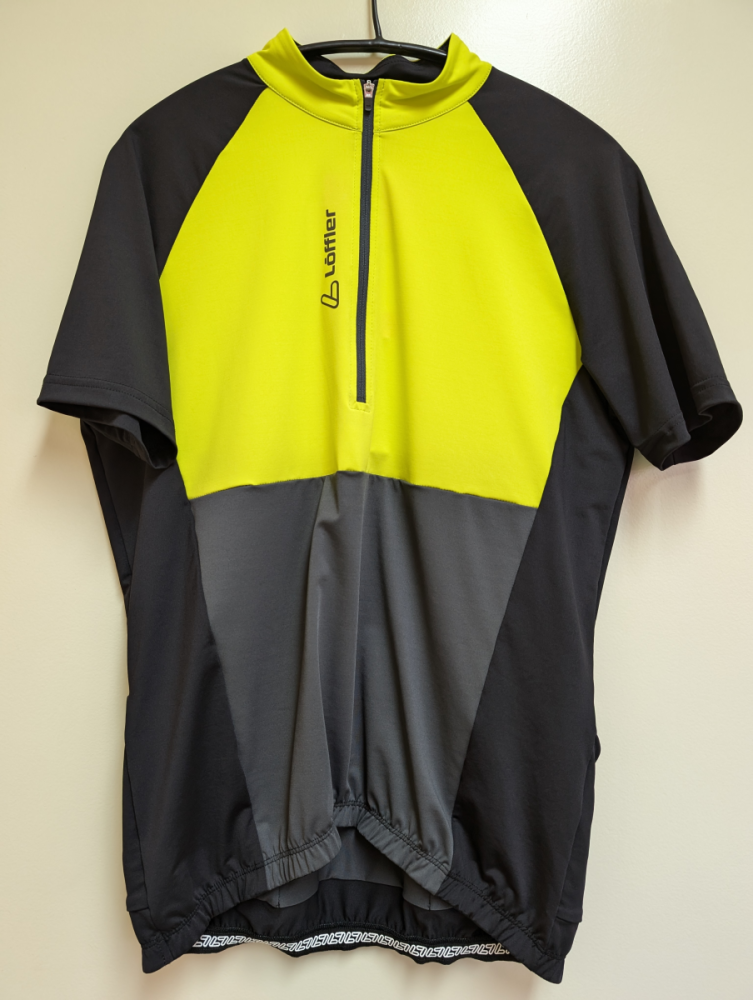 Löffler HR.Bike-Trikot Block HZ zitrone 56