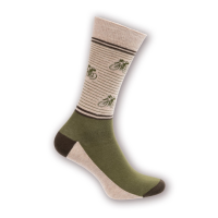 Le Patron Vintage Cyclist Socks army green (39-42)