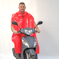 BLACHO-TEX Rollerfahrer-Regenschutz mit Lampenschlitz 125cm