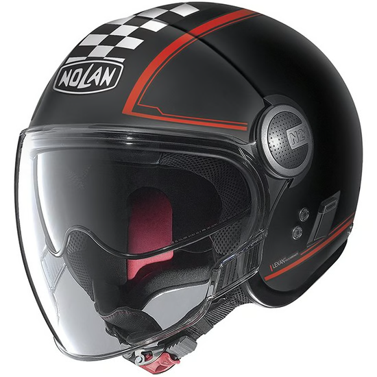 Nolan N21 Visor Amarcord #112 matt schwarz-grün-weiss S