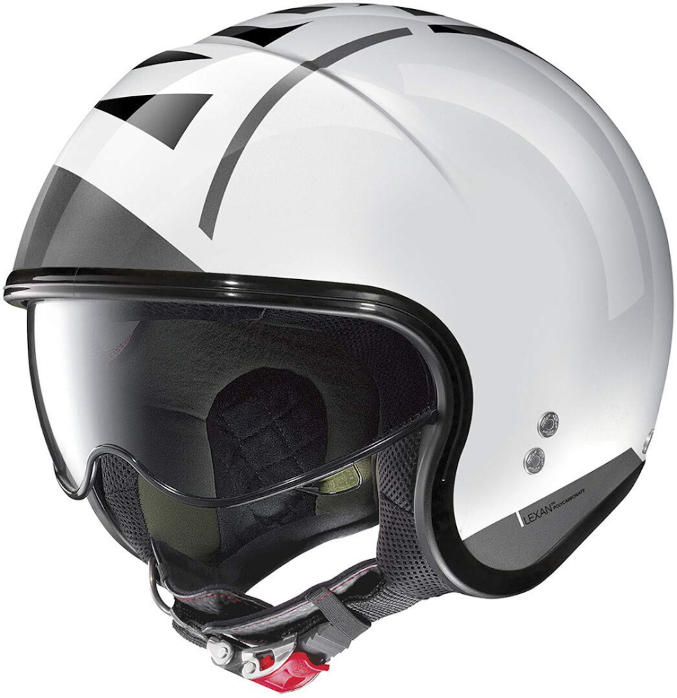 Nolan Jethelm N21 Avant-Garde #95, weiss-silber-grau XL