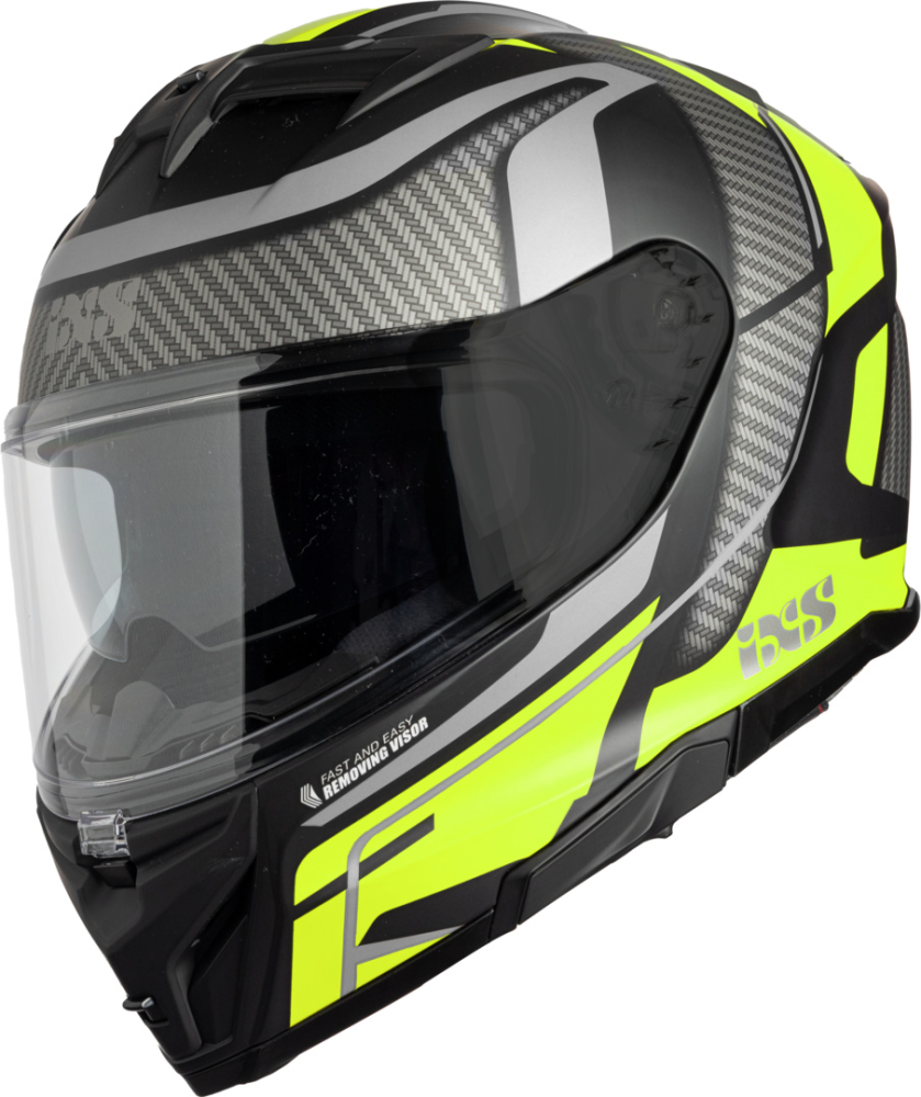 IXS Integralhelm iXS912 SV 2.0 Blade schwarz-fluo gelb M
