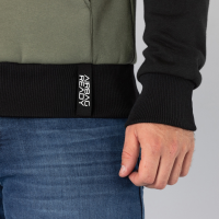 IXS Rapid 1.0 Hoodie oliv-orange M