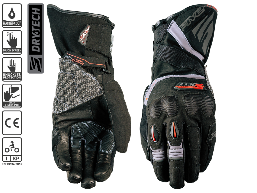 Five Gloves TFX2 WP black/grey L/10