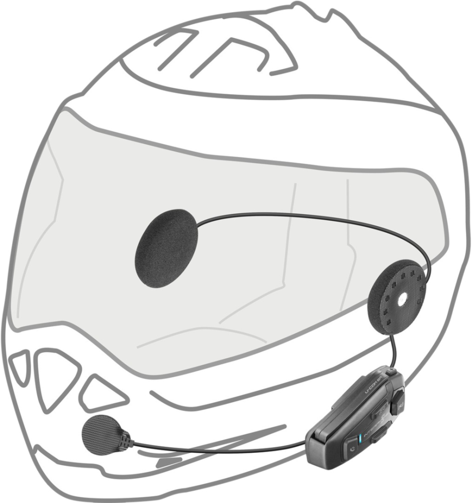 Interphone Bluetooth Headset Ucom8r Twin Pack